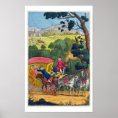 Kolonel Jack die Mary Smith beroert in Maidenhead  Poster (Voorkant)