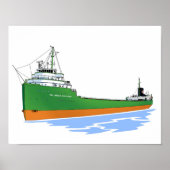 Kolonel James M. Schoonmaker Museum ship Poster (Voorkant)