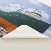 Kolonel James M. Schoonmaker sherpa blanket Deken (3/4)
