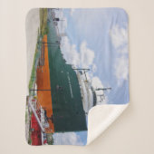 Kolonel James M. Schoonmaker sherpa blanket Deken (Voorkant)