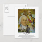 Kolonel James Madison Citizen Soldier Briefkaart (Voorkant / Achterkant)