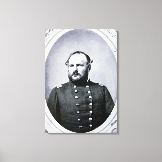 Kolonel John M. Chivington (foto) Canvas Afdruk (Voorkant)