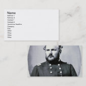 Kolonel John M. Chivington (foto) Visitekaartje (Voorkant / Achterkant)