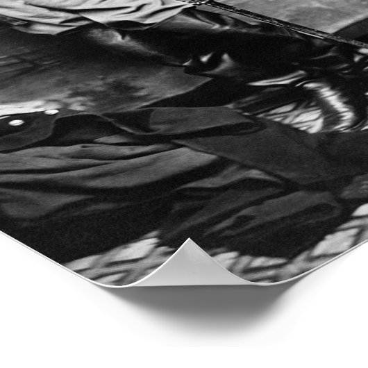 Kolonel John Mosby - Burgeroorlog - Portret Poster (Hoek)