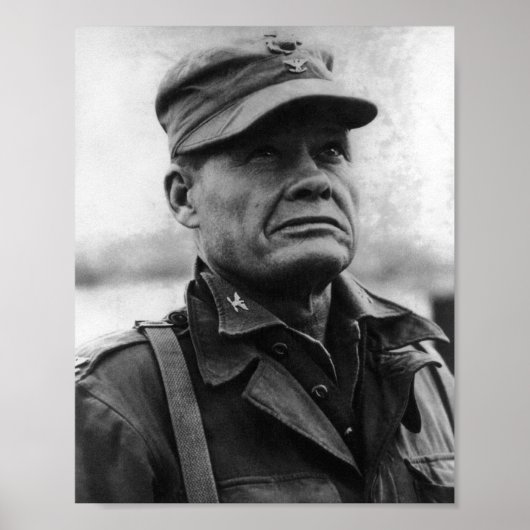 Kolonel Lewis "Chesty" Puller - 1950 Poster (Voorkant)