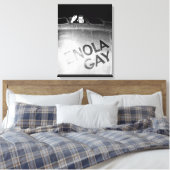 Kolonel Paul W. Tibbets, Jr., piloot_War Afbeeldin Canvas Afdruk (Insitu (Slaapkamer))