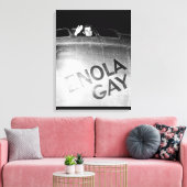 Kolonel Paul W. Tibbets, Jr., piloot_War Afbeeldin Canvas Afdruk (Insitu (Woonkamer))
