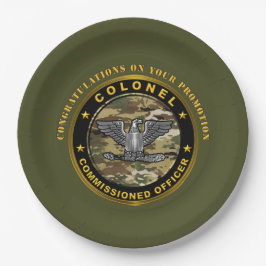 KOLONEL Promotie Papieren Bordje