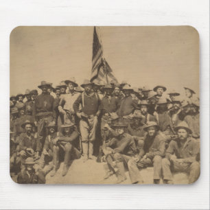 Kolonel Roosevelt en zijn Rough Riders Muismat