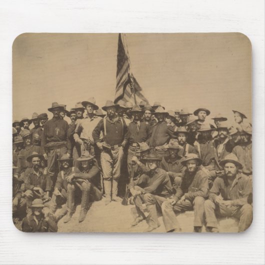Kolonel Roosevelt en zijn Rough Riders Muismat (Voorkant)