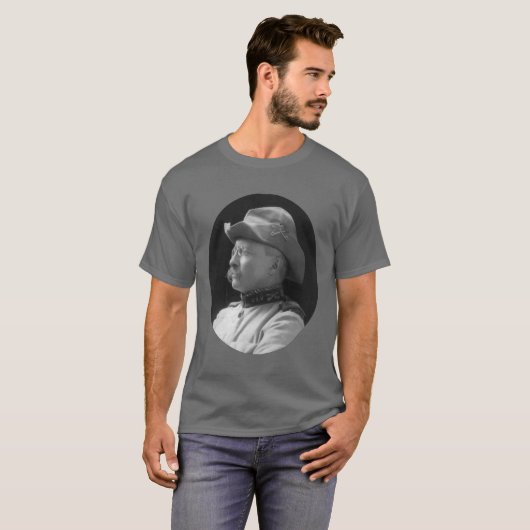 Kolonel Roosevelt T-shirt (Voorkant volledig)