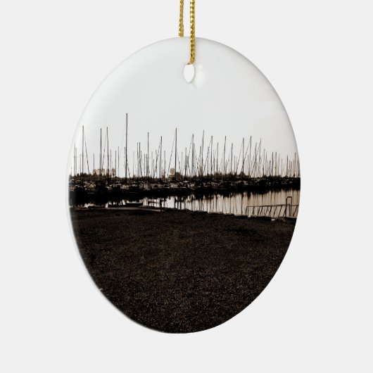 Kolonel Sam Smith Park Marina Keramisch Ornament (Rechts)