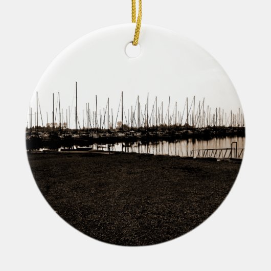 Kolonel Sam Smith Park Marina Keramisch Ornament (Voorkant)