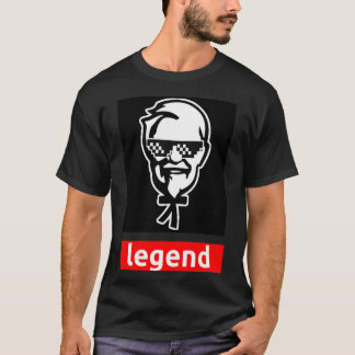 Kolonel Sanders - beroemde figuur Legend Classic T T-shirt