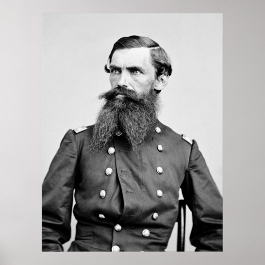 Kolonel Strother, 3e WV Cavalry, 1860s Poster (Voorkant)