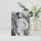 Kolonel Theodore Roosevelt, 1898. Briefkaart (Staand voorkant)