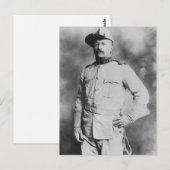 Kolonel Theodore Roosevelt, 1898. Briefkaart (Voorkant / Achterkant)