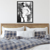 Kolonel Theodore Roosevelt, 1st Cavalry_War Afbeel Canvas Afdruk (Insitu (Slaapkamer))