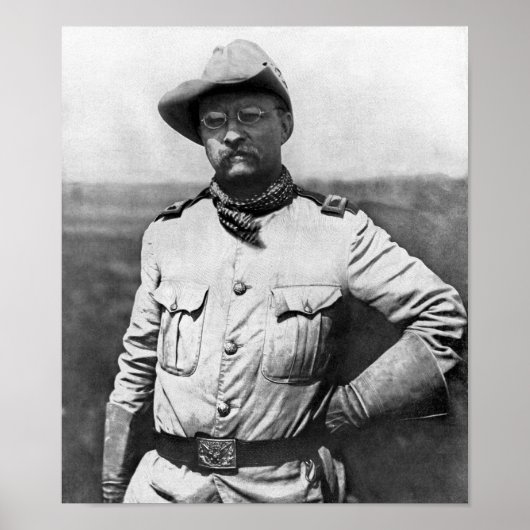 Kolonel Theodore Roosevelt Poster (Voorkant)