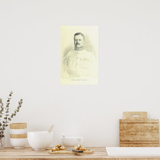 Kolonel Theodore Roosevelt Poster (Keuken)