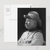 Kolonel Theodore Roosevelt van 1898 Briefkaart (Voorkant / Achterkant)