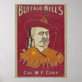 Kolonel W.F. Cody Poster van Buffalo Bill (Voorkant)