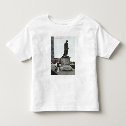 Kolonel William Prescott Statue Scene Kinder Shirts (Voorkant)