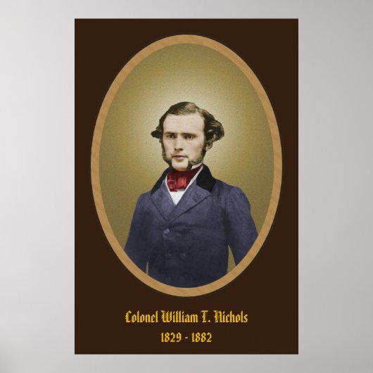 Kolonel William T. Nichols Poster (Voorkant)