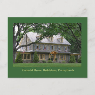 koloniaal huis briefkaart