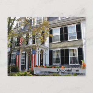 koloniaal Inn: Concord, MA Aankondigingskaart