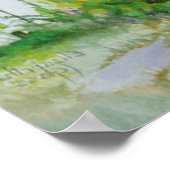 Koloniaal land - Amerikaanse thuisvlag - voorhaven Poster (Hoek)