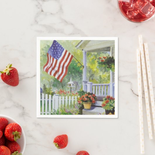 Koloniaal land - Amerikaanse thuisvlag - voorhaven Servet (Insitu)