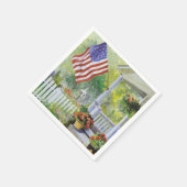 Koloniaal land - Amerikaanse thuisvlag - voorhaven Servet (Hoek)