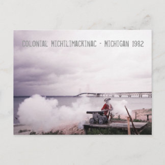 Koloniaal Michilimackinac Mackinac Michigan Briefkaart