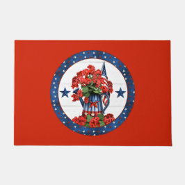 koloniaal rood deurmat