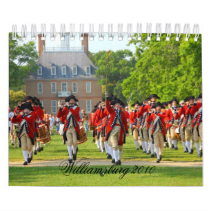Koloniaal Williamsburg 2013 Kalender