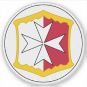 Koloniale badge van Malta (1875 - ca. 1898) Sticker (Voorkant)