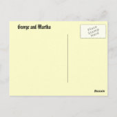 Koloniale dank u Briefkaarten (Achterkant)