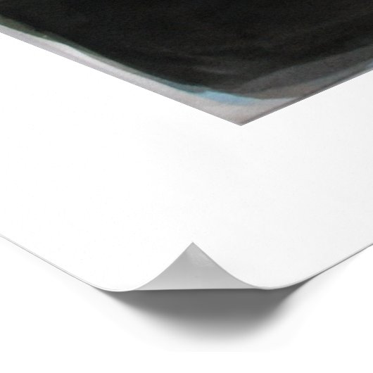 Koloniale Huis Print, Poster Papier (Matte) (Hoek)