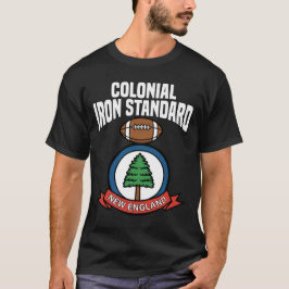 KOLONIALE IJZEREN STAND - NEW ENGLAND FOOTBAL T-SHIRT