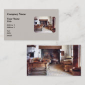 koloniale keuken visitekaartje (Voorkant / Achterkant)