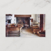 koloniale keuken visitekaartje (Achterkant)