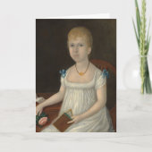 Koloniale Kunst Wenskaart Kaart (Voorkant)