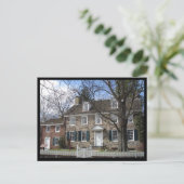 Koloniale Mansie Briefkaart (Staand voorkant)