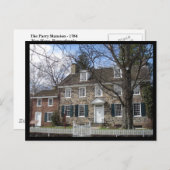 Koloniale Mansie Briefkaart (Voorkant / Achterkant)