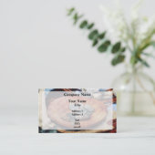 koloniale munten visitekaartje (Staand voorkant)