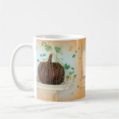 Koloniale pompoen mand koffie mok (Links)