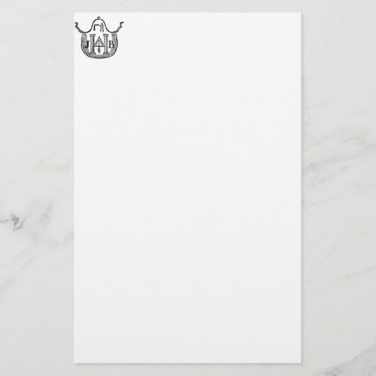 Koloniale Schort Briefpapier (Voorkant)