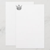 Koloniale Schort Briefpapier (Voorkant / Achterkant)