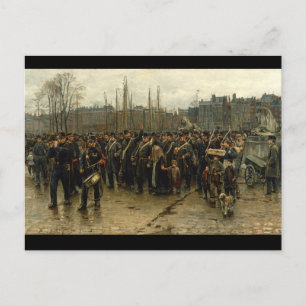 koloniale soldaten Isaac ĭ Briefkaart